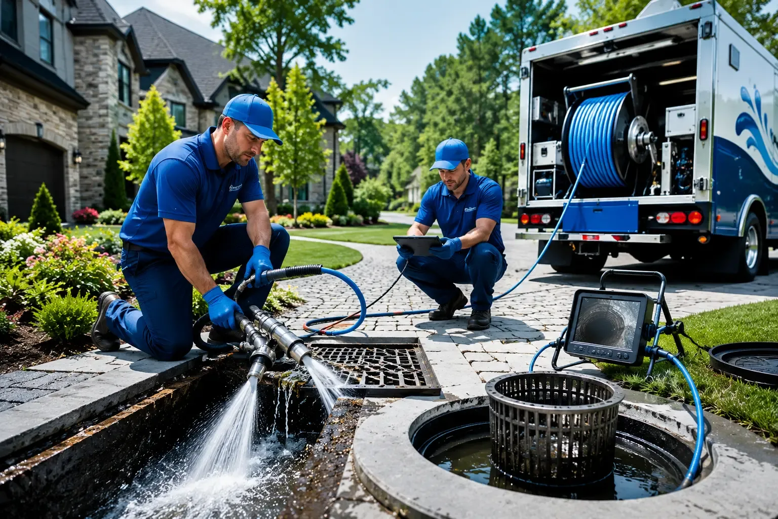 Local outdoor drain cleaning professionals in Kouts, IN